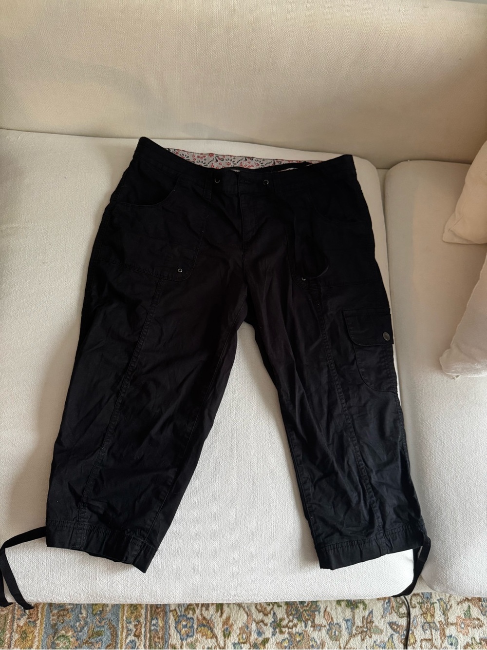 Faded glory Y2K capri pants